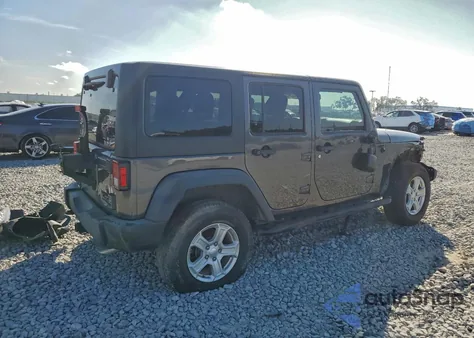 2018 Jeep Wrangler Unlimited Sport из США, поврежденный, VIN 1C4HJWDG5JL847834